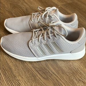 Adidas gray/ silver sneaker 7.5